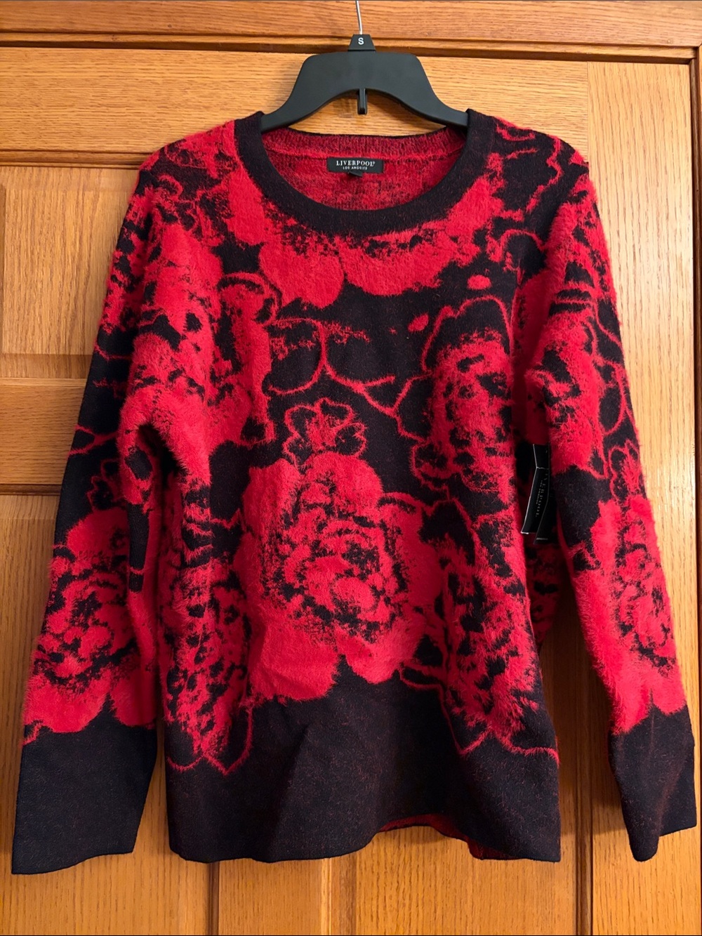 NWT Liverpool Los Angeles Long Sleeve Crew Neck Sweater size XL